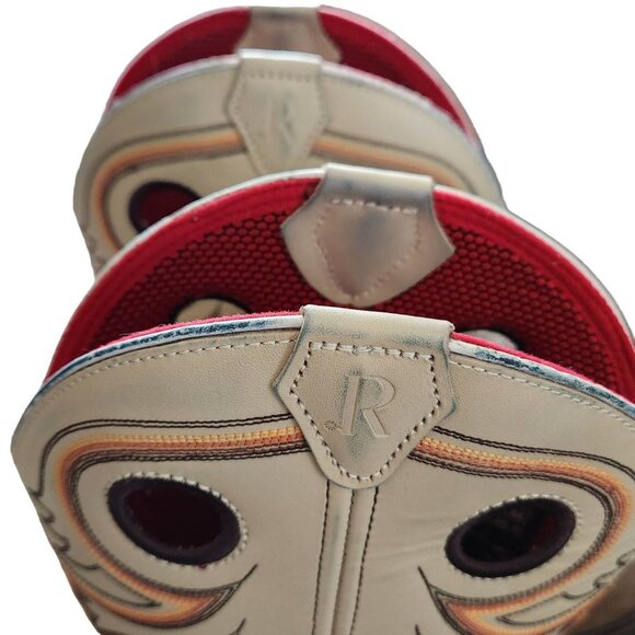 R. Watson Western‎ Boots Men's 12 EE Chesnut Cowbody Work Buffalo RW1011 - Picture 8 of 15